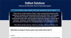 Desktop Screenshot of dabest.com