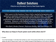 Tablet Screenshot of dabest.com